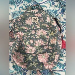 Erin made backback (I used it for beach)